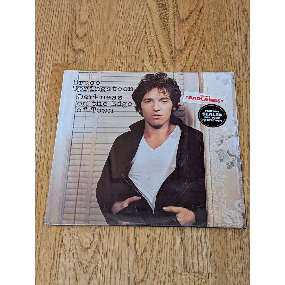 BRUCE SPRINGSTEEN DARKNESS ON THE EDGE OF TOWN LP NEW SEALED 1978 HYPE STICKER